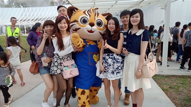 花博春節超精采　石虎貼紙紅包限量送