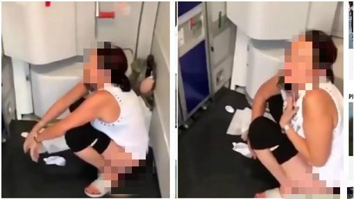 起飛前上廁所遭拒！大媽爽尿給空姐看