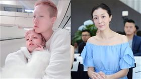 吳綺莉、吳卓林。（圖／翻攝自網微博、吳卓林IG）