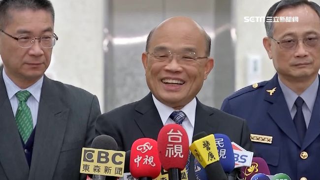 「蔡蘇配」攻大選？蘇笑回：別講到我
