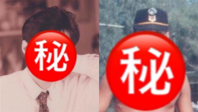 藍大咖秀舊照　青澀、大肌肌網被圈粉