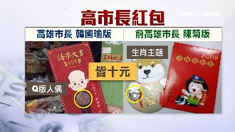 韓紅包主打個人特色 陳菊走生肖路線