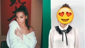 海莉史坦菲德,大黃蜂,葉映彤,撞臉,／翻攝自葉映彤臉書、IG