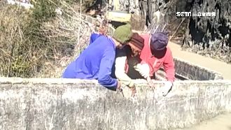 司馬庫斯封路整修　村民搏命爬崖