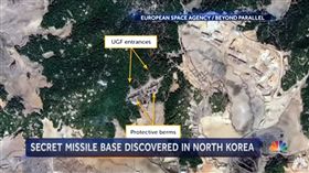北韓還有秘密基地 美智庫發現飛彈總部（圖／翻攝NBC News YouTube）
