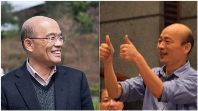 韓國瑜定禿頭節！潘恆旭喊邀蘇貞昌