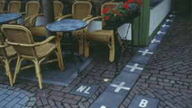 出國,比利時,荷蘭,小鎮,國界
推特