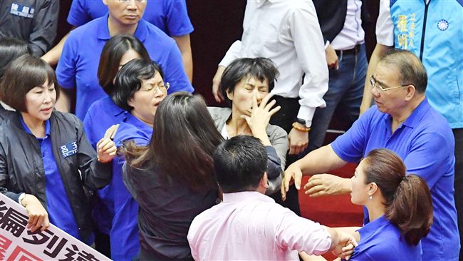 鄭麗君被打　立院這些人也挨過耳光