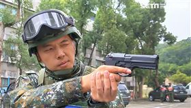陸軍,手槍,國造,T75K3手槍　圖／記者邱榮吉攝影