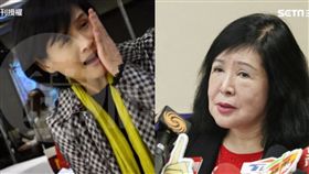 鄭麗君,掌摑,鄭惠中(合成圖/鏡周刊授權,資料照)