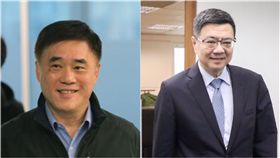 卓榮泰，郝龍斌（合成圖／中央社）