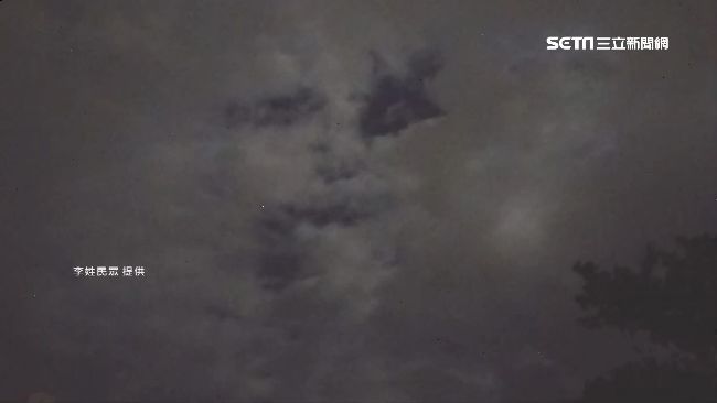 台東夜空驚現恐怖人臉　網目睹全嚇歪