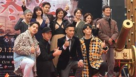 《寒單》封街首映。（圖／記者常朝貴）