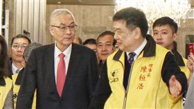 吳敦義出席演藝工會尾牙
圖／記者林士傑攝影