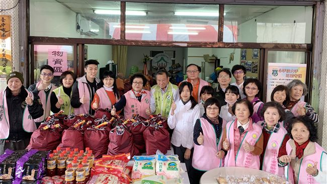 中市水噹噹關懷協會　助弱勢戶過冬