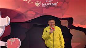 0123台北市長柯文哲出席迪化街年過大街活動,北市府提供