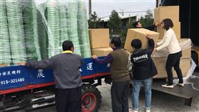 生廚餘回收桶綠圓寶　中市府免費發送為方便市民收集生廚餘，台中市環保局結合花博意象設計的生廚餘回收桶「綠圓寶」，即日起到6月將分批製作、分區免費發放給各家戶。（市府提供）中央社記者郝雪卿攝　108年1月23日