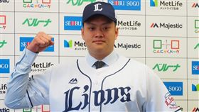 ▲廖任磊正式加盟西武。（圖／翻攝自推特）