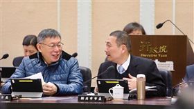 1/24行政院會侯友宜,林佳龍,黃偉哲,柯文哲,新北市府提供