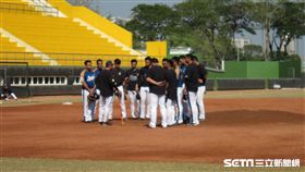 ▲Lamigo野手春訓練習。（圖／記者蕭保祥攝影）
