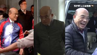 仿吉董穿衣風格　蘇貞昌一秒變時尚！