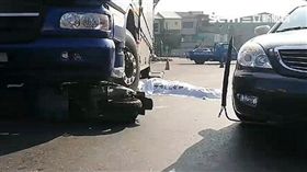 大貨車,母女,爆頭,台南,翻攝畫面