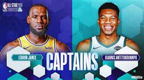 NBA／明星賽先發出爐！隊長是他們
NBA,2019全明星,LeBron James,Giannis Antetokounmpo
翻攝自推特