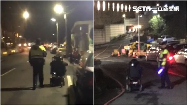 不捨她暗夜獨自行動　基隆警一路送暖