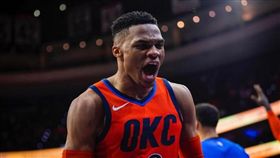 NBA／威少怪物大三元！雷霆4連勝
NBA,奧克拉荷馬雷霆,Russell Westbrook,Paul George
翻攝自推特