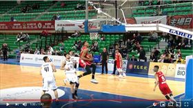 ▲台銀洋將天使秀拉桿上籃美技。（圖／翻攝自WINTV）