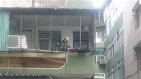 台北,和平東路,火警,民宅。翻攝畫面