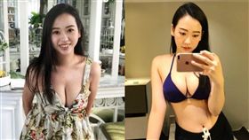 銀行行員正妹WeiWei。（圖／翻攝自IG）