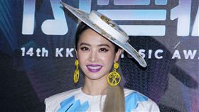 蔡依林出席KKBOX。（圖／記者邱榮吉攝影）