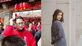  林峯、吳千語 合成圖／翻攝自微博