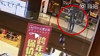隨機擄女童扔下樓　恐怖男自己再跳下