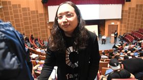 唐鳳對青年論壇表肯定2018雙北市長青年論壇21日下午在台大舉行，行政院政務委員唐鳳也出席聆聽，並表示參加論壇很值得，青年朋友的發問都非常好。中央社記者孫仲達攝　107年10月21日