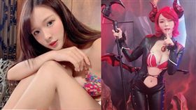 「無害女友」Super Lisa林莎平時造型甜美可愛。（圖／翻攝自Super Lisa IG）