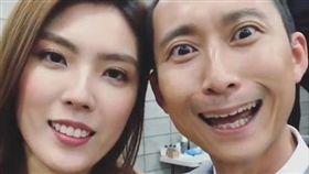 浩子笑說：聽說要夠紅才能遇到隔壁這位太太。（圖／翻攝自臉書）