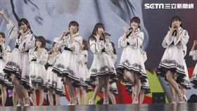 「乃木坂46」首攻台北小巨蛋開唱。（圖／好玩國際文化）