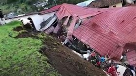 秘魯東南部土石流意外。圖／美聯社／達志影像