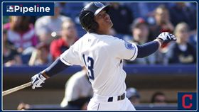 ▲大聯盟官網預測，張育成開季是印地安人三壘手。（圖／翻攝自MLBPipeline推特）