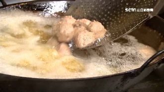 年菜趕工出貨　獅子頭每日狂炸3千顆