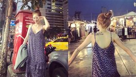 泫雅，泰國，旅遊，街頭造型。翻攝自泫雅@IG