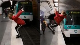 （圖／翻攝自raphoubl IG）法國,跑酷,極限運動,後空翻