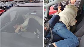 中國國家主席習近平今年初曾說「中國人不打中國人」，真的是如此嗎？加拿大溫哥華就有2名中國裔男子，日前因車位問題就大打出手，雙方還用中國話互相「問候」。影片曝光後，讓不少大陸網友看傻眼，紛紛直喊「好丟臉！」（圖／翻攝自YouTube《Kazumaco》）