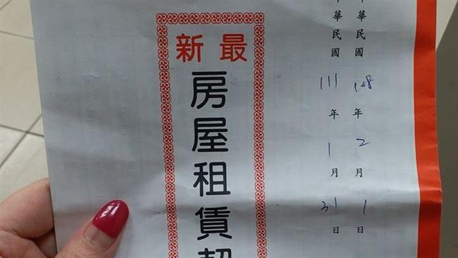 怨房東漲租金！照片曝…網驚：快就醫