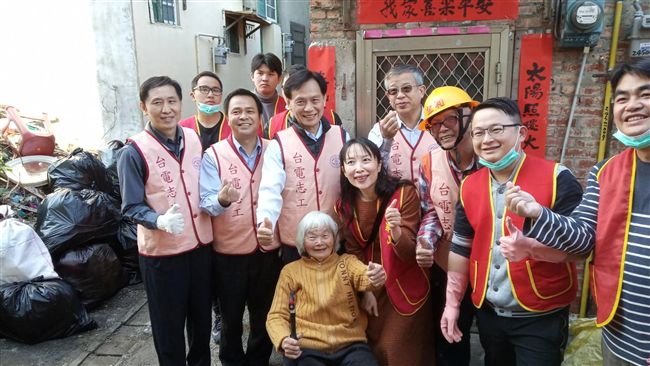 華山攜手台電檢修用電　助弱勢迎新年