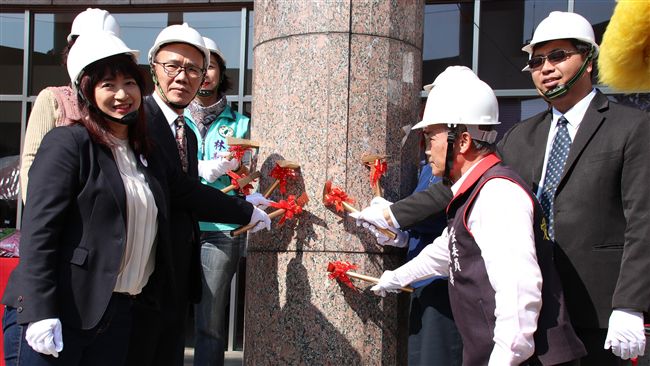 活化中興新村開工　整修廳舍供水保地