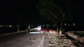 花蓮玉里,謝明賢,車禍自撞