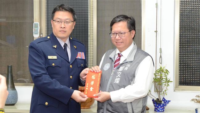 蘆竹警破販毒集團　鄭文燦親臨鼓勵